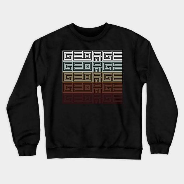 George Crewneck Sweatshirt by thinkBig